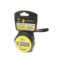 Рулетка ER-68316 3м 16мм YELLOW профессиональная Pro-Grade с держателем ЭВРИКА/1/12/120